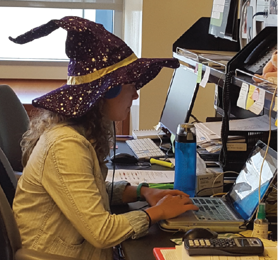 hard working PhD student